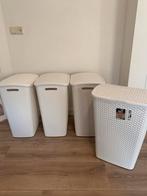 4x Curver Wasmand met Deksel - 55L, Huis en Inrichting, Ophalen, Zo goed als nieuw