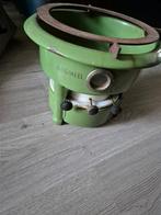 petroleum olie stel groen beccon 3 pits, Antiek en Kunst, Antiek | Emaille, Ophalen of Verzenden