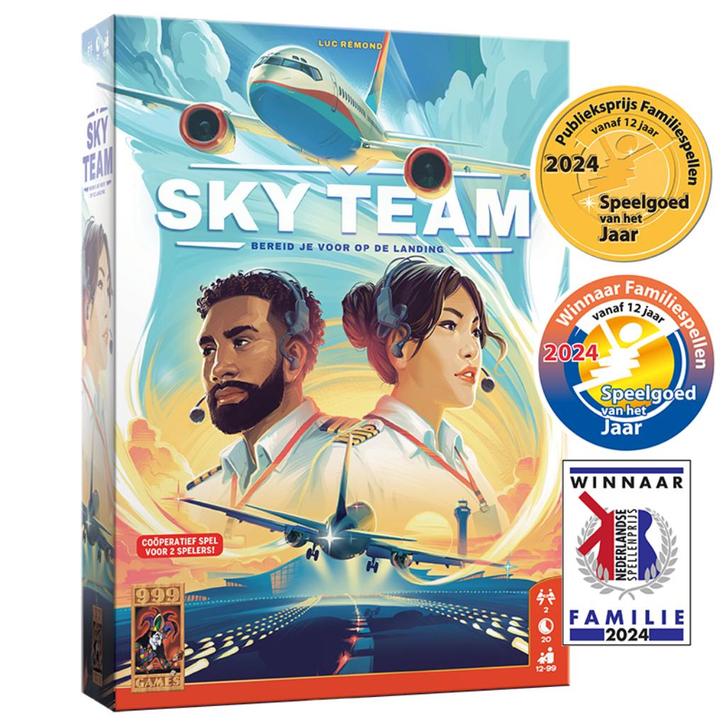 Sky Team Basisspel 999 Games Bordspel Nieuw, Hobby en Vrije tijd, Gezelschapsspellen | Bordspellen, Nieuw, Een of twee spelers