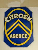 Reclame bord Citroën Agence, Ophalen of Verzenden, Zo goed als nieuw, Reclamebord