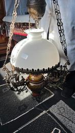Antieke olielamp compleet, Ophalen of Verzenden