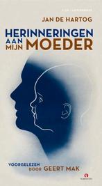 Luisterboek: Herinneringen aan mijn moeder van Jan de Hartog, Ophalen of Verzenden, Cd, Volwassene