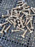 Bouten, moeren, ringen, RVS, messing en gegalvaniseerd, Doe-het-zelf en Verbouw, Metalen, Ophalen, Zo goed als nieuw, Koper of Messing