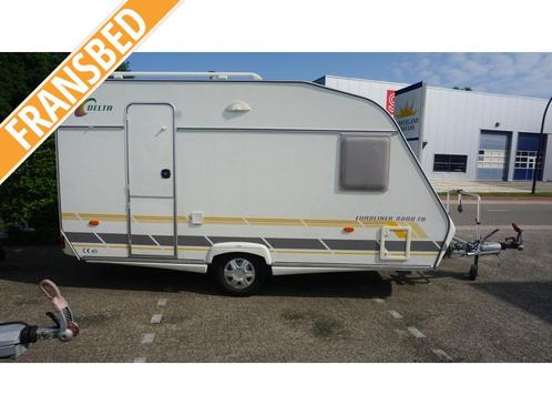 Delta Euroliner 3900 FB voortent,, Caravans en Kamperen, Caravans, Bedrijf, tot en met 2, 750 - 1000 kg, Treinzit, Delta, Overige