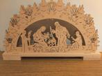 Kerst Houtsnijwerk met Verlichting, Ophalen of Verzenden