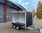 Gesloten saris met zijklep 300x150x180 2000kg️️, Auto diversen, Aanhangers en Bagagewagens, Ophalen of Verzenden, Zo goed als nieuw