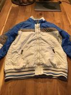 Zomer heren jas grijs/blauw, met rits XL, Ophalen of Verzenden, Zo goed als nieuw, Maat 56/58 (XL), Blauw