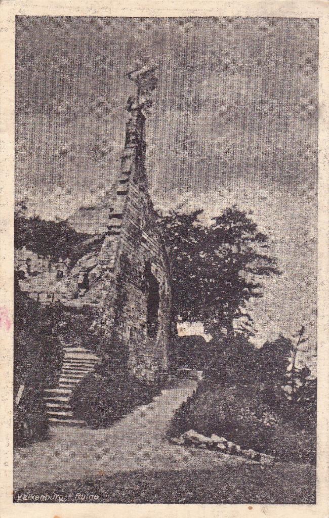 03573 Valkenburg - Ruïne - gel. 1946, Verzenden, 1940 tot 1960, Gelopen, Limburg