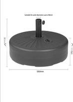 Bolero parasolvoet 40 ltr, Ophalen, Gebruikt, Minder dan 1 meter, Parasolvoet