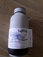 Bidon van glas, nieuw. Afschroef bodem en beschermhoes 600ml, Ophalen of Verzenden, Nieuw