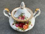 Suikerpot met deksel Old country Rose, Antiek en Kunst, Antiek | Servies los, Ophalen of Verzenden