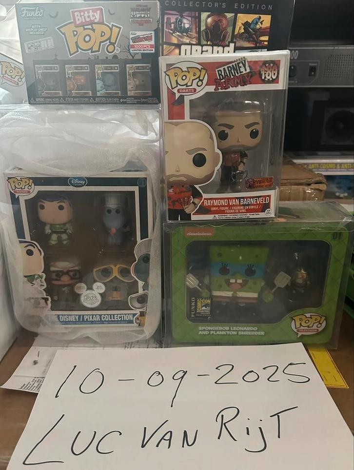 Diversen funko’s, Verzamelen, Poppetjes en Figuurtjes, Zo goed als nieuw, Ophalen of Verzenden