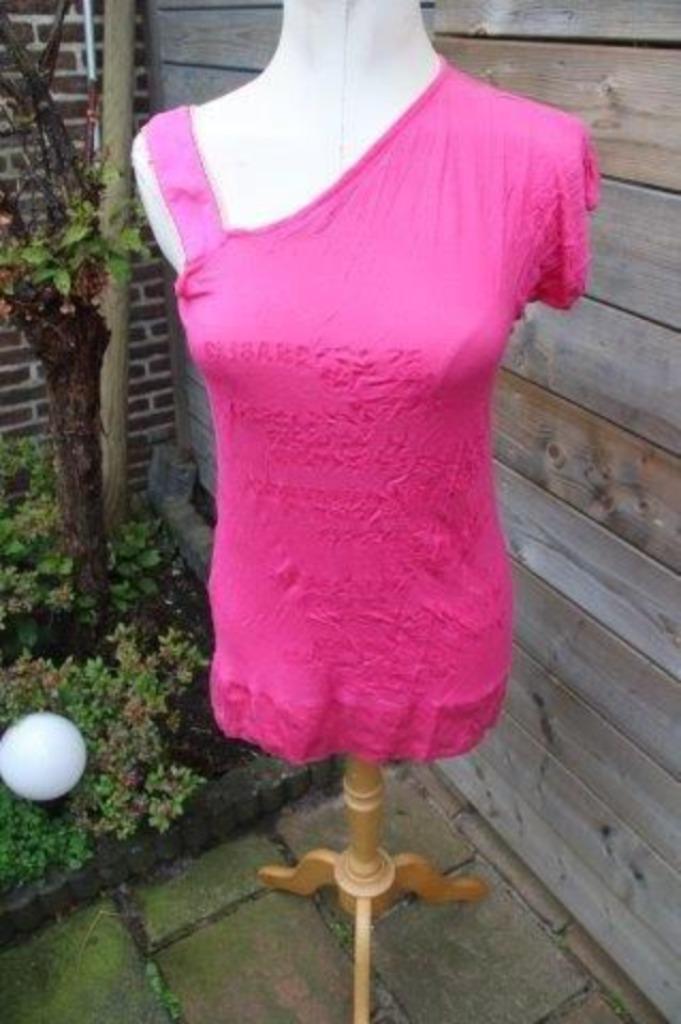 Top roze Elisabetta Franchi mt 44 Vaste prijs, Kleding | Dames, Tops, Zo goed als nieuw, Maat 42/44 (L), Roze, Zonder mouw, Ophalen of Verzenden