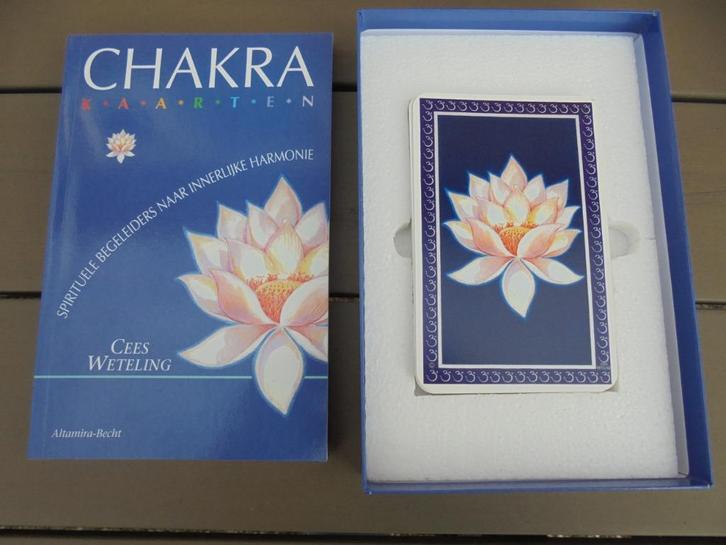 Chakra Kaarten, Boeken, Esoterie en Spiritualiteit, Zo goed als nieuw, Instructieboek, Tarot of Kaarten leggen, Ophalen of Verzenden