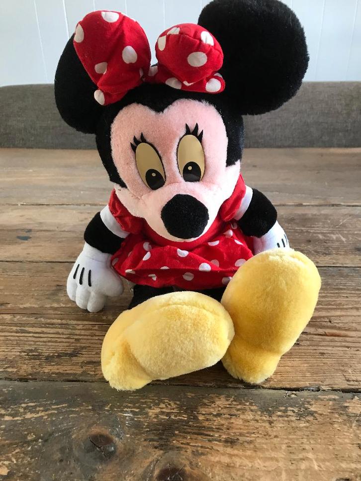 knuffel Minnie Mouse, Verzamelen, Disney, Gebruikt, Knuffel, Mickey Mouse, Ophalen of Verzenden