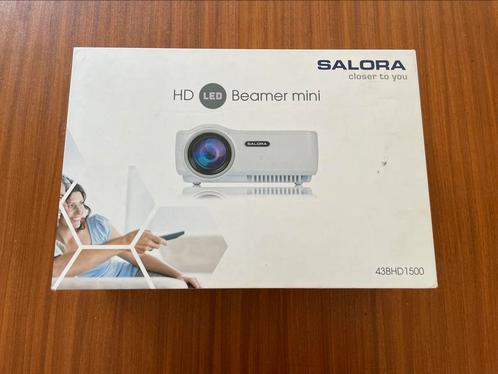 Salora HD Led beamer mini 43bdh1500, Audio, Tv en Foto, Beamers, Zo goed als nieuw, LED, HD (720), Ophalen