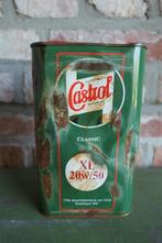 Vintage blijk Castrol motor oil classic XL 20W/50 1 ltr vol, Verzenden