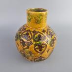 prachtige gele Bitossi vaas, ontw. door Aldo Londi. Moresco, Antiek en Kunst, Ophalen of Verzenden