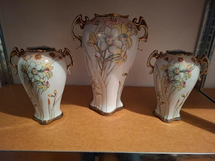Mooie set duitse vazen, Antiek en Kunst, Antiek | Keramiek en Aardewerk, Ophalen