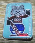 Speld Rusland (USSR, CCCP) - WK IJshockey 1986 in Moskou, Ophalen of Verzenden, Gebruikt, Overige sporten, Overige typen