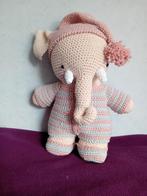 Olifant met slaappakje, Hobby en Vrije tijd, Breien en Haken, Ophalen of Verzenden, Nieuw, Haken, Overige typen