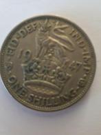 1 shilling uit 1947, Ophalen of Verzenden, Noord-Amerika, Zilver