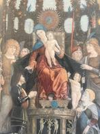 MADONNA DELLA VITTORIA Andrea Mantena LITHO 19de eeuws maria, Ophalen of Verzenden, Zo goed als nieuw
