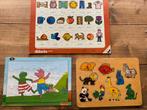 Set kinderpuzzels - 3 stuks - voor peuters, Kinderen en Baby's, Speelgoed | Kinderpuzzels, Zo goed als nieuw, Ophalen