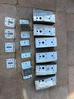 Hoekverbinders en ijzerwaren diversen maten, Doe-het-zelf en Verbouw, IJzerwaren en Bevestigingsmiddelen, Ophalen, Zo goed als nieuw