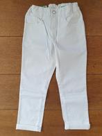 Nieuwe witte skinny spijkerbroek Benetton maat 116/122, Broek, Meisje, Nieuw, Ophalen of Verzenden