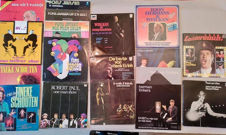 LP's Humor & Cabaret - Diverse Artiesten, Cd's en Dvd's, Cd's | Humor en Cabaret, Ophalen of Verzenden