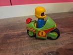 123 Playmobil Motorcoureur - Groen 6719, Ophalen of Verzenden, Gebruikt, Los playmobil