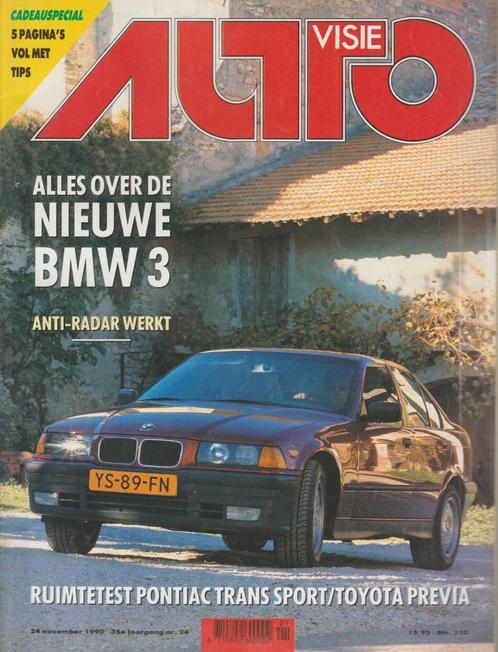 Testen van BMW E36 ( Compact - M3 ) in Autovisie e.a., Boeken, Auto's | Folders en Tijdschriften, Gelezen, BMW, Ophalen of Verzenden