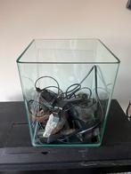 DENNERLE Aquarium Nano Cube 10 L, 21,5x21,5x26 cm, Dieren en Toebehoren, Ophalen, Zo goed als nieuw