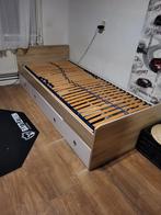 2 bedden met opbergruimte 90x200, Ophalen, Gebruikt, 90 cm, Eenpersoons