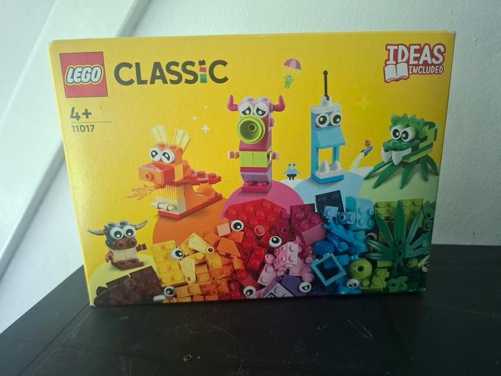 LEGO Classic 11017 Creatieve Monsters, Kinderen en Baby's, Speelgoed | Duplo en Lego, Zo goed als nieuw, Lego, Complete set, Ophalen of Verzenden