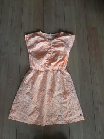 Jurk oranje wit Like Flo 146.  beschikbaar voor biedingen