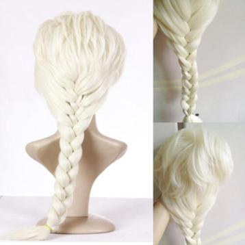 SINT KADO Frozen ELSA kinder pruik HELE PRUIK beschikbaar voor biedingen
