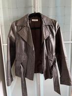 Leren jas mt. 34, Ophalen of Verzenden, Nieuw, Maat 34 (XS) of kleiner, Bruin