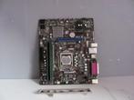 MSI mobo h61m-p23 met intel cpu en 4 gb mem, Ophalen of Verzenden, Zo goed als nieuw, Intel, Micro-ATX