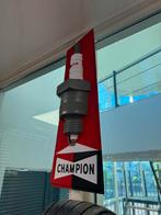 CHAMPION bougie oud reclamebord, Reclamebord, Gebruikt, Ophalen of Verzenden, Nvt