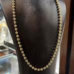 14k gouden ketting kralenketting balletjes schakel, Sieraden, Tassen en Uiterlijk, Kettingen, Ophalen of Verzenden