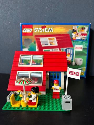 Lego System 1854 promotie set Velux dakramen huis incl. Doos beschikbaar voor biedingen