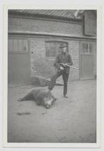 Foto Jager met geschoten wild, Verzenden, Nieuw, Dier, Foto