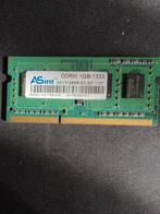 ASint DDR3 1GB-1333 Ram SODIMM, Ophalen of Verzenden, DDR3, Laptop
