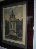 Breda Ets Monument van Nassau, Ophalen of Verzenden