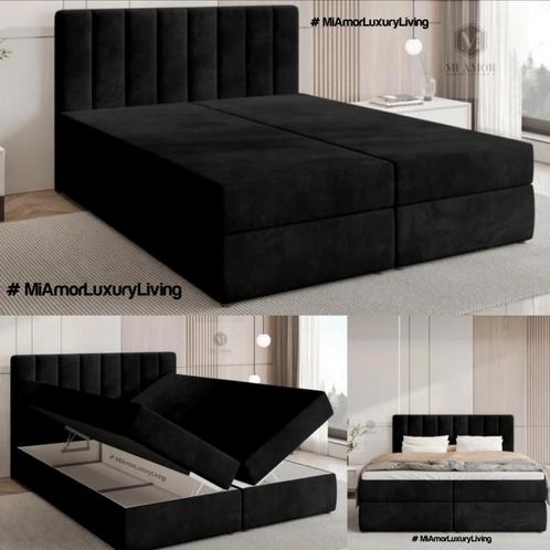 Opberg Boxsprings 160/180 €450,-  Afhalen & Bezorging NIEUW, Huis en Inrichting, Slaapkamer | Boxsprings, Nieuw, 160 cm, 200 cm