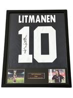 Jari Litmanen gesigneerd Ajax uitshirt 1994-1995, Verzamelen, Shirt, Verzenden, Ajax, 1695 CX, 28
