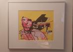 Ingelijste Herman Brood piano, Ophalen of Verzenden