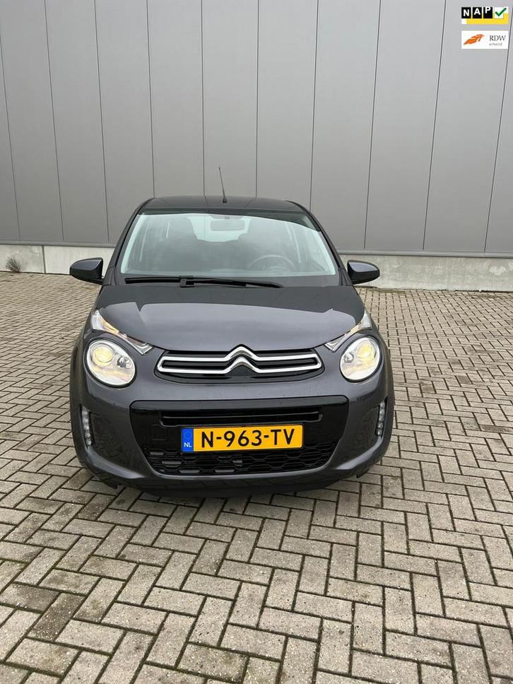 Citroen C1 1.0 VTi Feel | 5DRS | LUXE & SPORTIEF | GREY/BLAC, Auto's, Citroën, Bedrijf, Te koop, C1, ABS, Airbags, Airconditioning